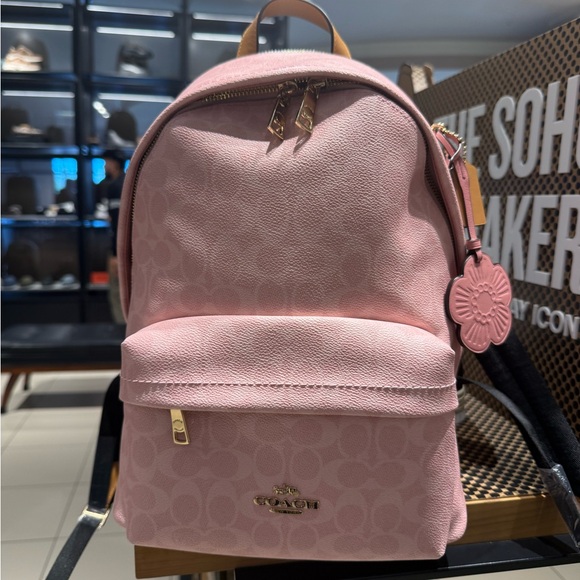 Coach Handbags - NWT Coach OUTLET Taylor Small Backpack In Powder PinK CEF46